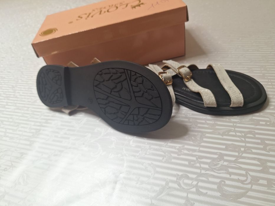 Сандалии кожаные Турция