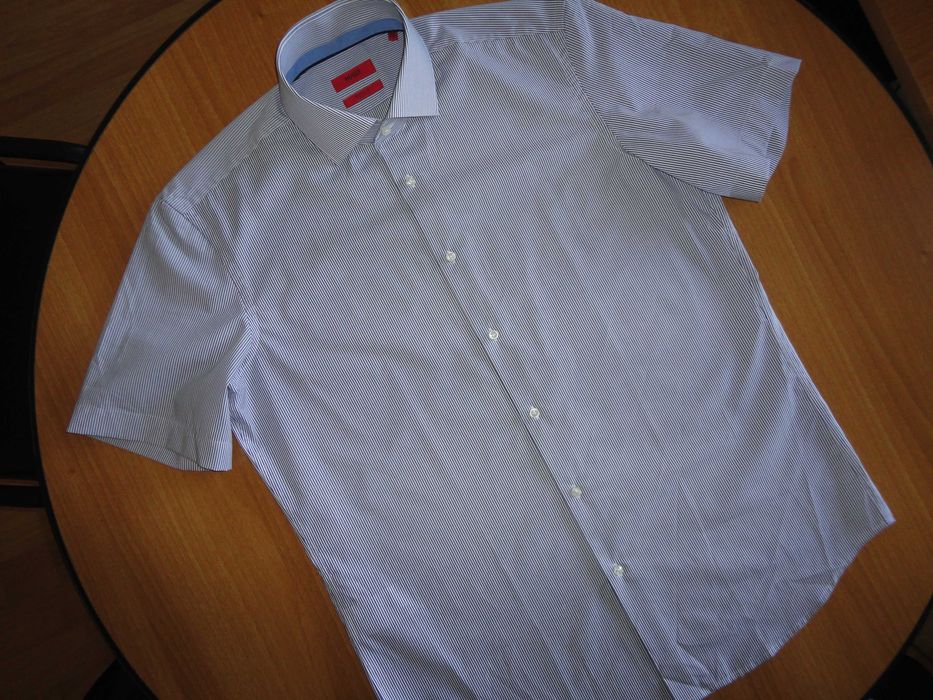 Hugo Boss/L/нова риза/къс ръкав