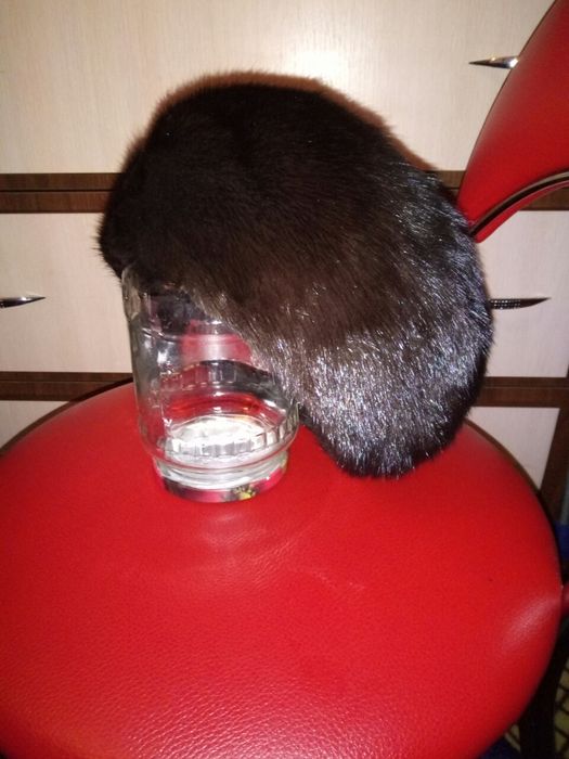 Продам норковую шапку берет