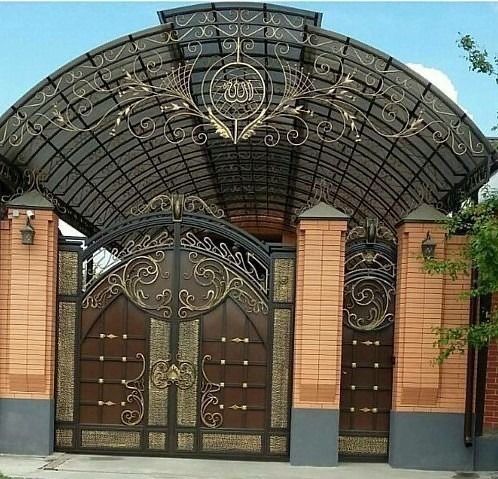 Ворота. Навес. Перила. Калитка. Возможность взять в кредит