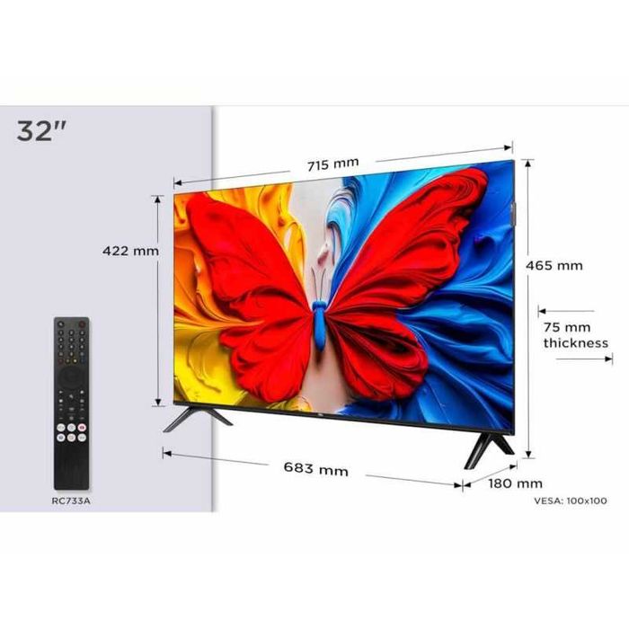 Телевизор TCL 32 S5K QLED Гарантия+Доставка есть!!!