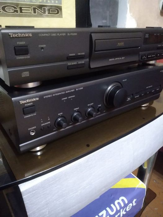 Усилитель + СD  Technics