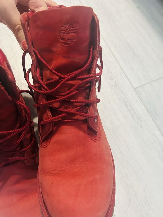 Червени Timberland