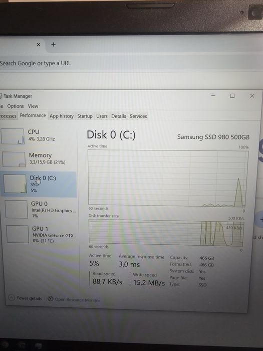 Лаптоп Acer VX15