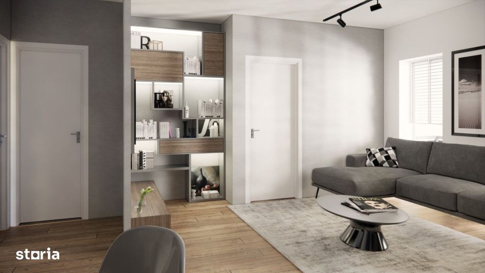 Apartament cu 3 camere si logie