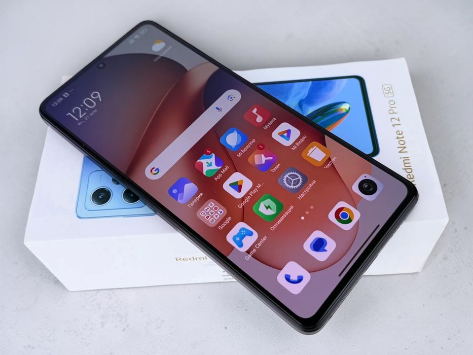 Xiaomi Redmi Note 12 Pro 5G 256GB 8RAM Black Перфектен! Гаранция!