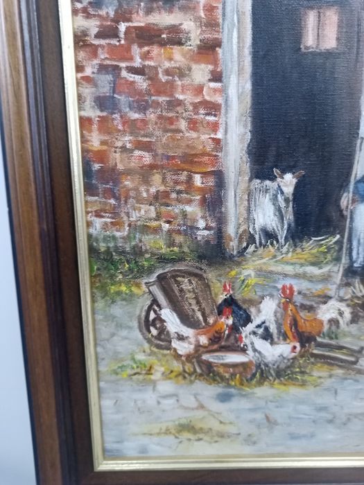 Картина маслени бои  върху платно