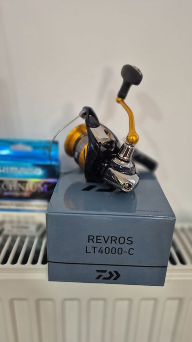 Lanseta feeder si mulineta Daiwa