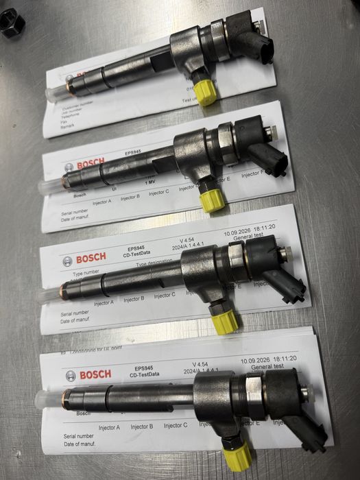 Втора употреба Bosch дюзи 0445110276 (тествани, готови за монтаж] Fiat / Opel / Alfa Romeo / Saab / Suzuki 1.9 JTD / CDTI/