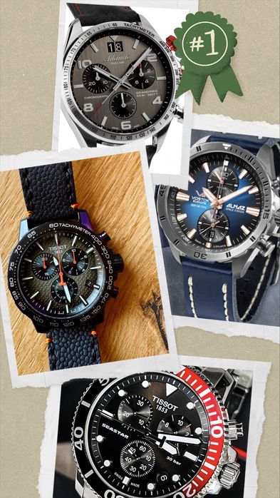Сет часовници Vostok Almaz Tissot Seastar Atlantic grand prix
