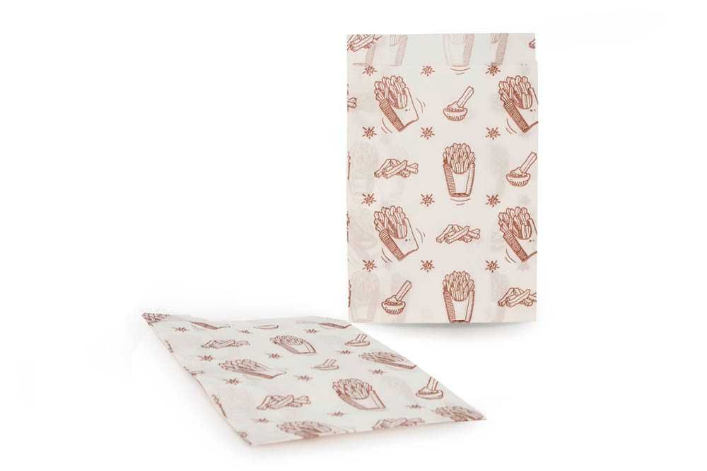 Упаковки под фри и бургеры