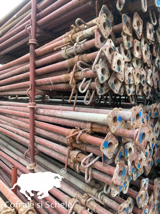 Popi metalici zincati 5m deschidere