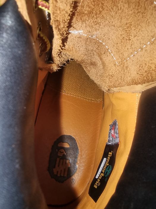 Timberland x bape boots