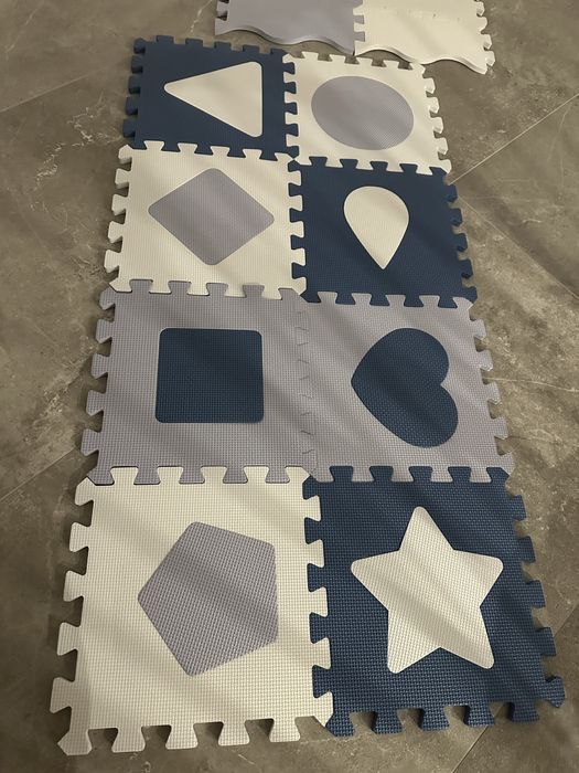 Covor puzzle copii antiderapant Milly Mally