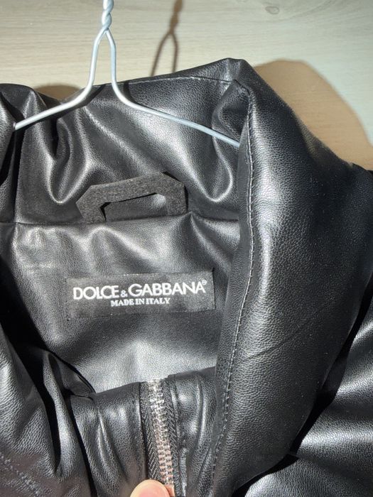 DOLCE & GABBANA Кожен Елек