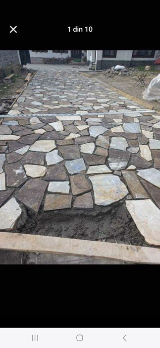 Piatra de munte  vand si montez in tota tara