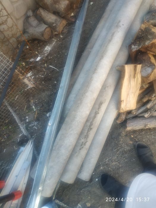 Асбестовые трубы.