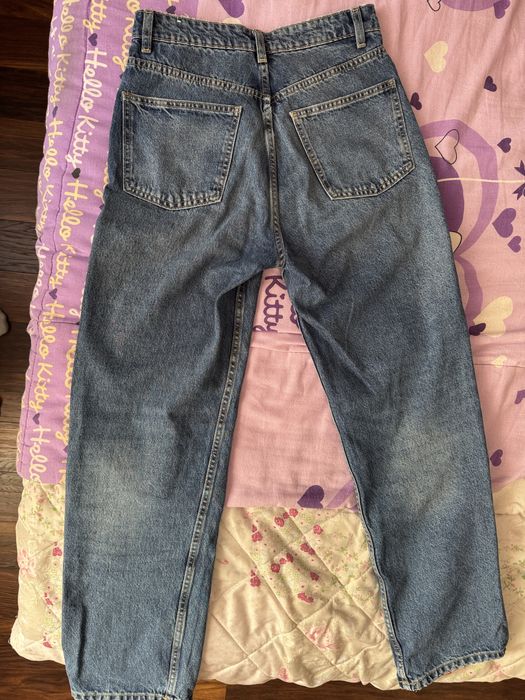 Дамски сини дънки