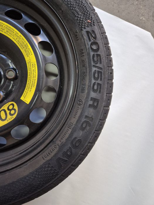 Roata rezerva skoda superb