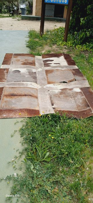 Килим от естествена телешка кожа