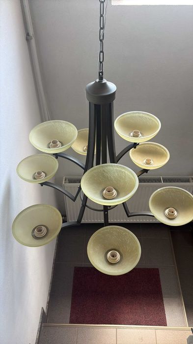Candelabru metal -2 MODELE