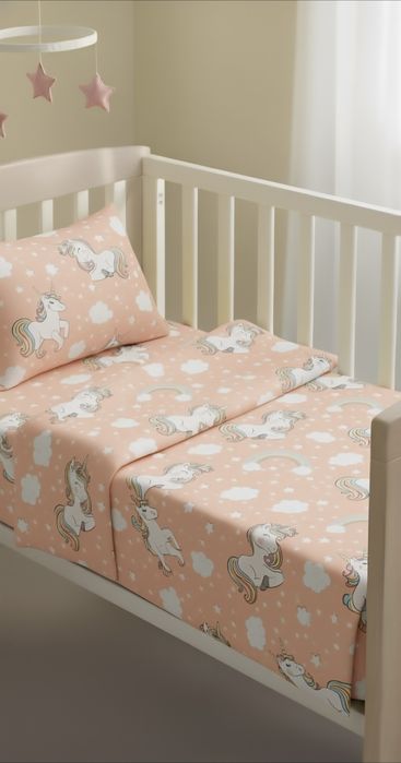 Спално бельо/спален комплект за кошара 100%памук