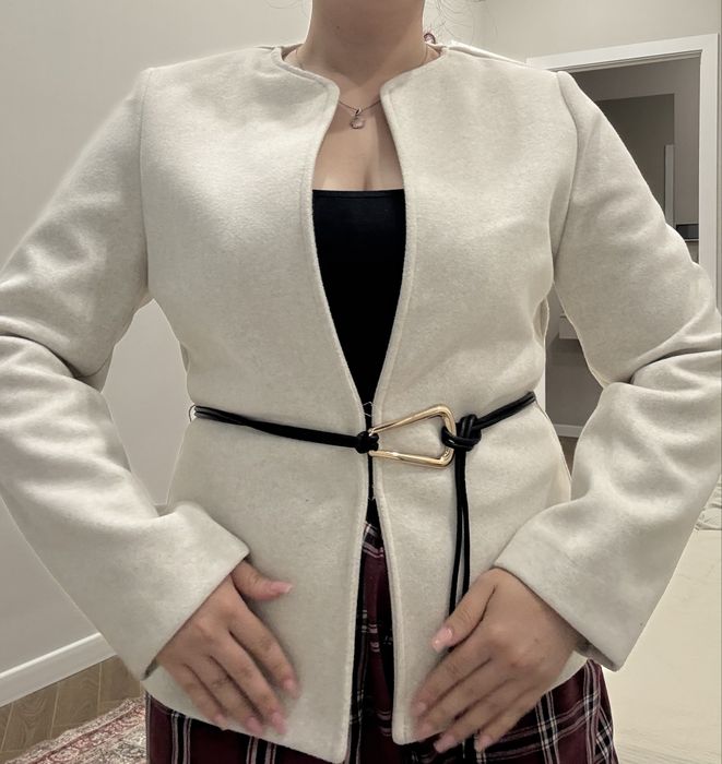 Жакет с поясом Zara