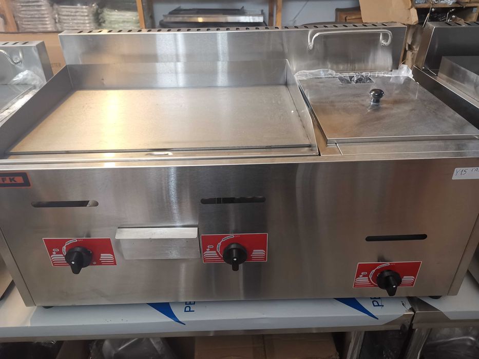 Газов Фритюрник +Скара на Газ 2в1, различни модели