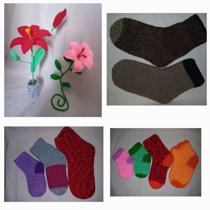 Вязаные изделия в наличии