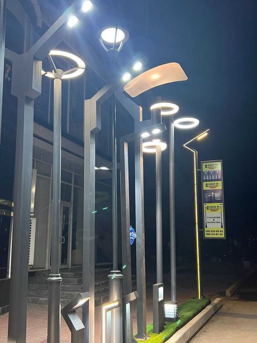 Светильник LED на заказ | Уличные фонари столбы | Ko'cha Chiroqlari