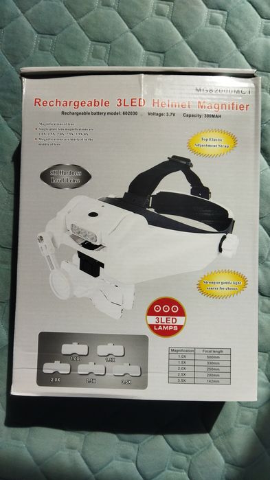 Лупа с креплением на голову