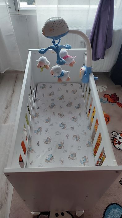 Дървено легло "cosleeping bed"