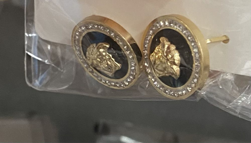 Cercei Placati cu Aur Versace