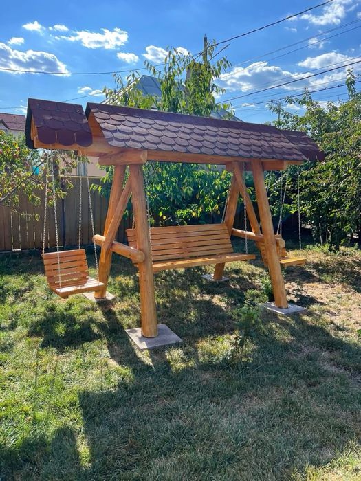 Leagan rustic/ balansoar gradina
