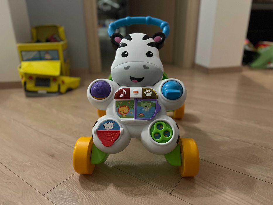 Образователна проходилка Fisher Price Learn With Me Zebra