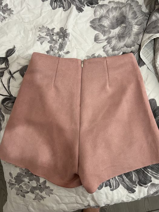 Велурена пола-панталон