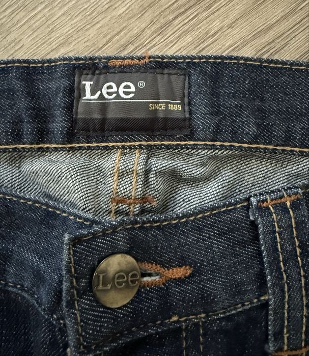 Blugi LEE Jeans Flint Albastru Barbati | Marime 32 x 34 (Talie 86 cm)