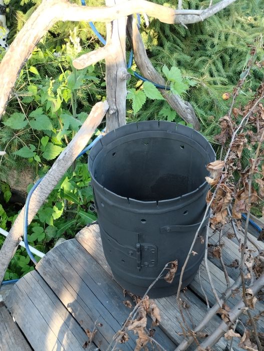 Печьбуржуйка очаг под казан