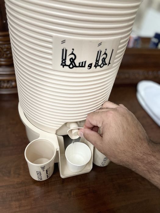 zamzam idish dispenser