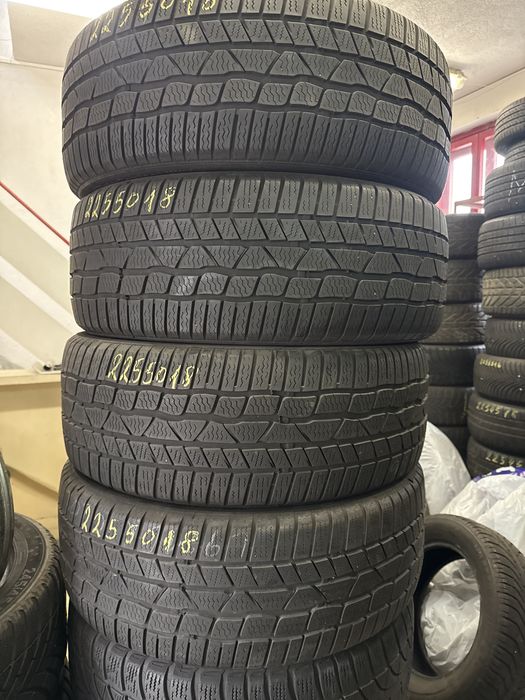 Гуми втора употреба 225.50.18 4 бр континентал Зимни !