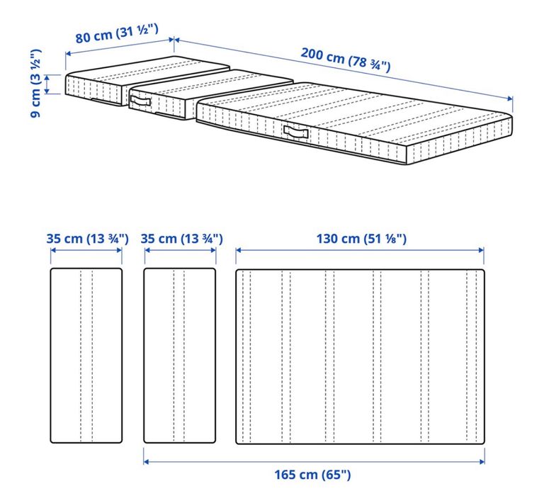 Pat extensibil pentru copii IKEA