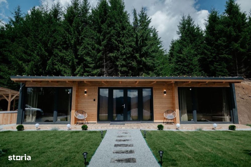 Cabana noua , situata la Colibita