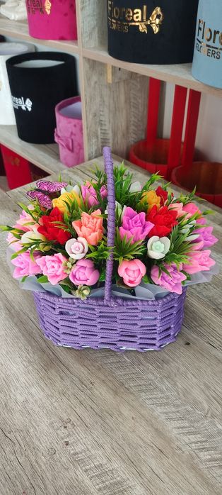 Совунли гуллар, цветы из мыла