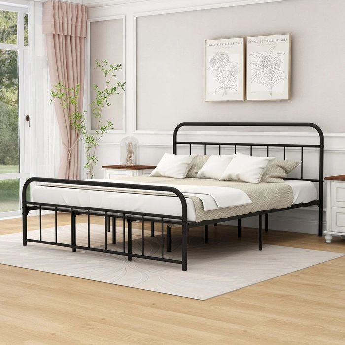 Двуспальная  Кровать Loft krovat темир крават metal kalavat Лофт