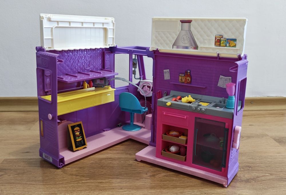 Set joacă Barbie - Rulota cu mancare