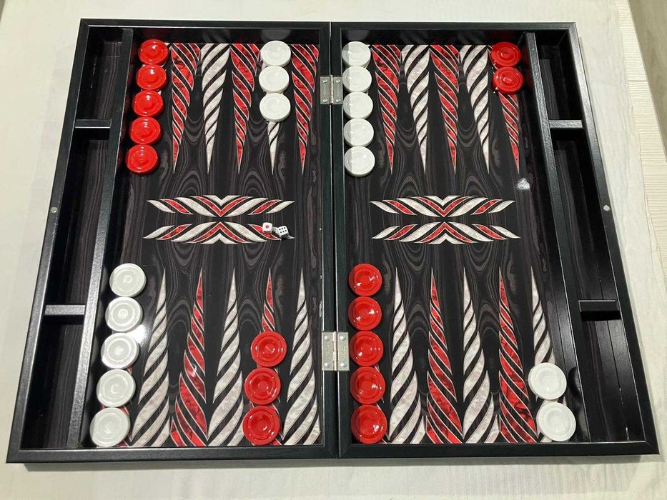 Joc Table (joc de Table) NOU - Lux lemn lacuit. SIGILAT!