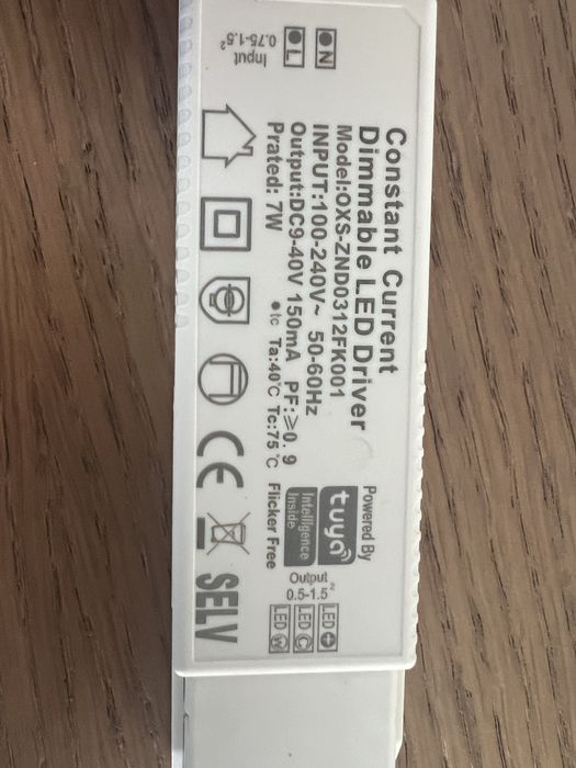 Димируем лед контролер zigbee 12/7 W