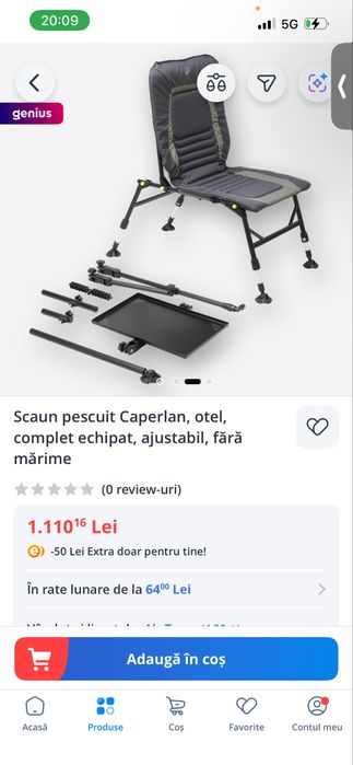 Scaun feeder CAPERLAN