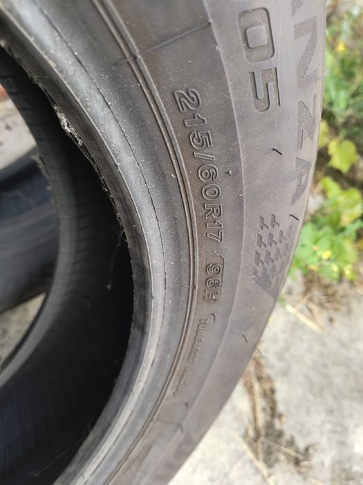 Set 4 Anvelope Vară 215/60 R17 96H Bridgestone Turanza T005