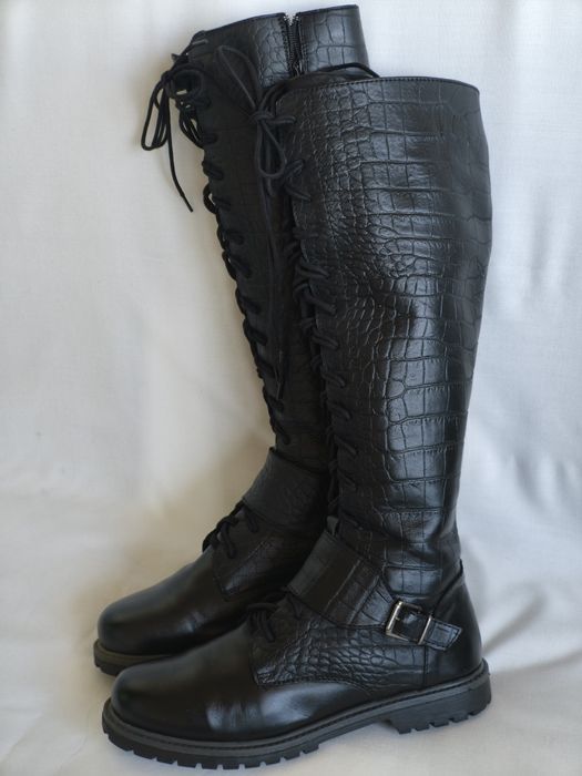 Ботуши естествена кожа, номер 39